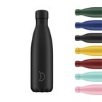 500 ml Stainless Steel Insulated Water Bottle – Leak-Proof, Double-Wall Vacuum Flask (Hot & Cold), BPA-Free, Travel-Ready – Black