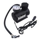 Axooms 12V Air Compressor Pump – Portable 300 PSI Tire Inflator with Gauge & Multi-Nozzle Set (Car, Bike, Inflatables)