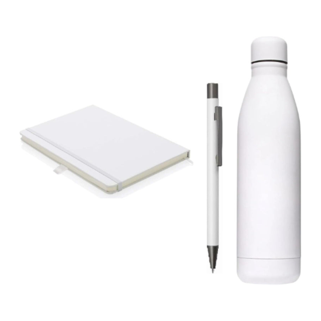 Axooms Premium 3-in-1 Gift Set – Insulated Bottle (500 ml), A5 Notebook & Metal Pen | Corporate & Personal Gifts