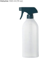 Axooms Spray Bottle with Lock Nozzle – Suitable for Gardening, Window Cleaning, Ironing & Sink Cleaning, White (55 cl)