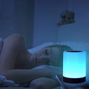 Axooms Night Light, LED Portable Bedside Table Lamp, USB Rechargeable, Touch & Remote Control Dimmable Light, RGB Color Changing, Portable Lamp for Bedroom, Living Room, Camping