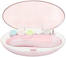 Axooms Electric Baby Nail Trimmer with Front Light, Safe for Babies, for Trimming Baby and Newborn Fingernails