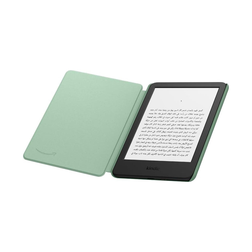 Fabric Cover for Kindle (Fits 2024 & 2022 Releases Only) – Auto Wake/Sleep, Magnetic Closure, Fold-Back Design, Lightweight – Premium Fabric with Microfiber Liner