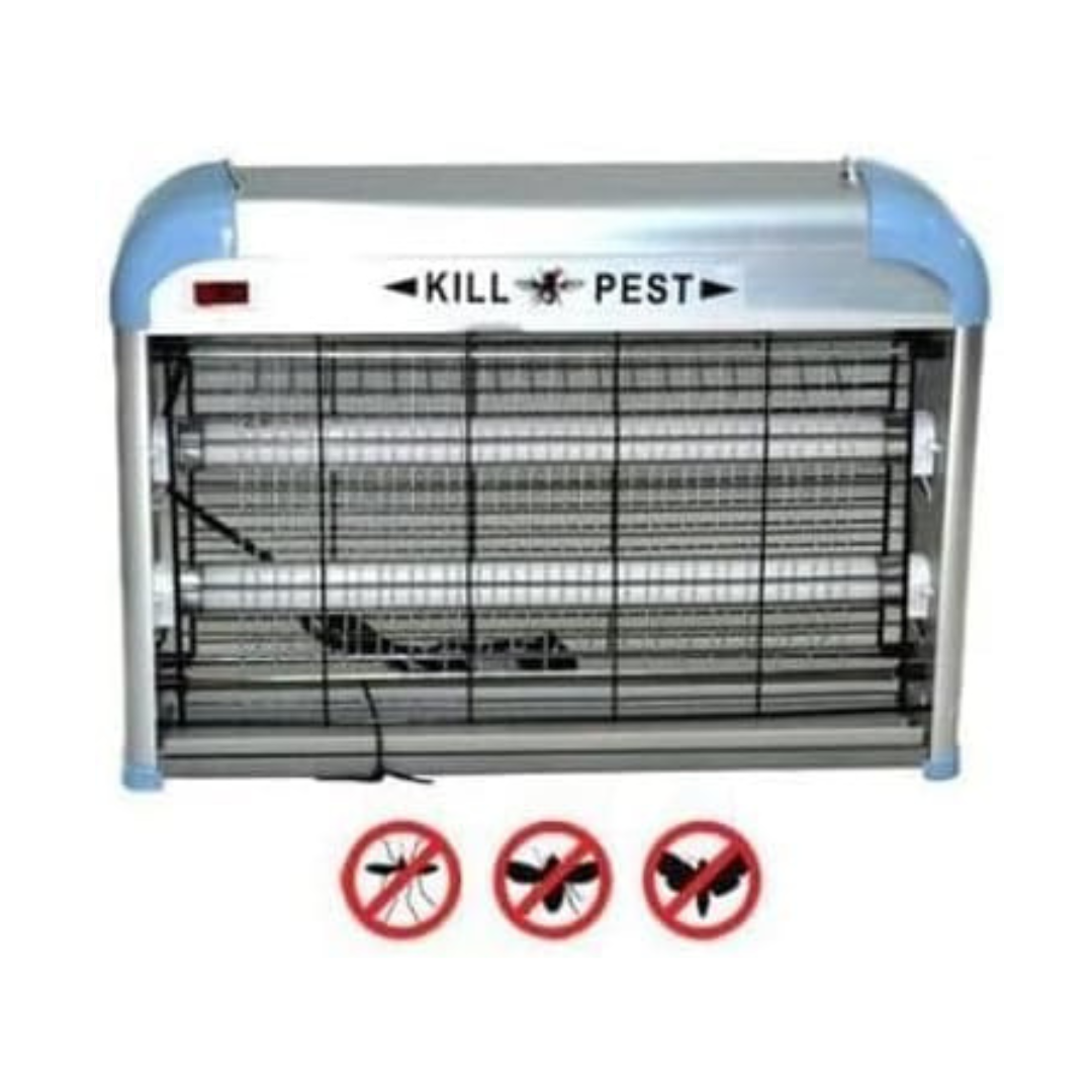 Axooms 16W Electronic Insect Killer – Indoor Bug Zapper with Dual UV Bulbs, Safe Mesh, Hanging Chain & Removable Tray
