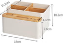 Axoom Desktop Storage Box - Desk Organizer, Pencil Holder, Makeup Brush Organizer for Office Supplies, Accessories, Vanity Table & Home