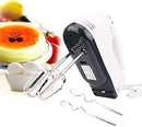 Axooms 7-Speed Hand Mixer 260W for Eggs & Food Beating (White)