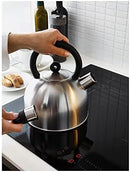 Axooms Whistling Stainless Steel Kettle, Black 2 Liter (2 Quart) - Sold by Stockland (502.395.94)