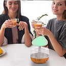 Axooms Cloud Rain Distributor – Raindrop Air Humidifier, Mushroom Waterfall Lamp, Anxiety & Stress Relief, Improves Sleep & Focus, Soothing Sound (Rain Cloud) – Plastic