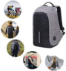 Axooms 16-Inch Anti-Theft Laptop Backpack, Bobby Water-Resistant Backpack with USB Charging Port, Lightweight and Large Capacity for Travel and Work