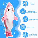 Wearable Shark Blanket Hoodie Onesie Adults/Kids