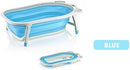Portable Foldable Baby Bathtub for Infants and Toddlers - Blue