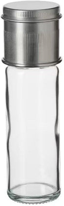 Axooms CITRONHAJ Glass Spice Grinder 15cm – Ceramic Grinding Mechanism & Stainless Steel Top