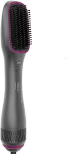 Axooms 3-in-1 Hair Dryer Brush and Straightener, 1200 W Ceramic Tourmaline Ionic Hot Air Styler with 3 Heat Settings and 2 Speeds