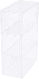 Axooms MOJAN Makeup Storage Unit with 3 Drawers, 8.5 × 17 × 25 cm