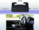 Axooms Decor Black Car Steering Wheel Tray, Laptop Stand and Dining Table by Lighter Wilmet