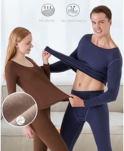 Thermal Underwear Set for Men Women