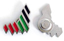 Axooms Metal UAE National Emblem Badge - Spirit of the Union