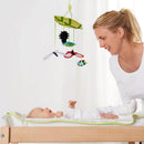 Axooms Sniglar Baby Changing Table, Beech Wood, White