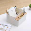 Axoom Desktop Storage Box - Desk Organizer, Pencil Holder, Makeup Brush Organizer for Office Supplies, Accessories, Vanity Table & Home