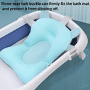 Axooms Baby Bath Cushion, Non-Slip Newborn Bath Seat Support, Soft Quick-Dry Adjustable Bath Mat