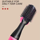 Axooms 4-in-1 Negative Ionic Hair Dryer, Volumizing and Curling Brush with Ergonomic Handle, Detachable Head and 3 Heat Settings, 1000W