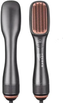 Axooms 1200W Ceramic Hot Air Hair Dryer Brush, Rotating Straightening, Styling and Volumizing Brush with 3 Heat and 2 Speed Settings for All Hair Types