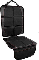 Car Seat Protector Cover for Securing Baby and Infant Car Seats, with Mesh Pockets for Organizing Child Essentials