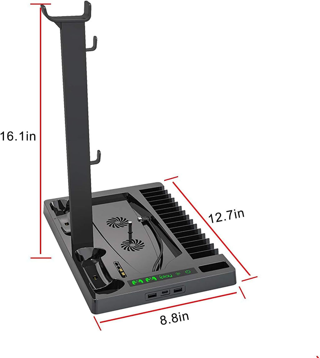 Vertical Cooling Stand for PS5 Digital Edition