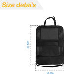 Axooms 2-Pack Rear-Seat Car Organizer with Touchscreen Tablet Holder and 9 Pockets
