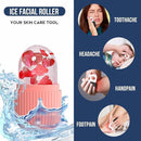 Axooms Reusable Ice Roller for Face, Neck & Eye Massage, Skin Firming & Cooling Facial Care