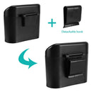 Axooms Car Trash Can with Lid, Small Automatic Waste Organizer with 30 Plastic Trash Bags, Garbage Bin for Car, Home & Office