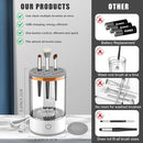 Axooms Multi Bright Automatic Makeup Brush Cleaner - Portable Tool for Foundation, Contour, Eyeshadow & Blush Brushes