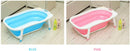 Portable Foldable Baby Bathtub for Infants and Toddlers - Blue