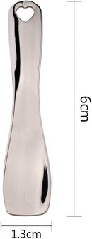 Axooms 3-Piece Metal Cosmetic Spatula Set for Skincare, Home and Salon Scooping Tools (Gold, Silver and Rose Gold)