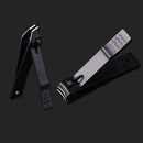 Axooms Professional 7-in-1 Black Stainless-Steel Manicure and Pedicure Set with Black Travel Case
