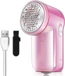 Axooms Fabric Lint Remover Machine - USB Fabric Shaver for Clothes & Furniture with 3D Triple Blades