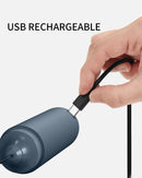 CIRCLE JOY Rechargeable Milk Frother Handheld with Stand, Dual Spring Whisk Head Electric Coffee Frother Foam Maker, Portable Drink Mixer for Cappuccino, Latte, Matcha, Black