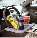 Axooms Decor Black Car Steering Wheel Tray, Laptop Stand and Dining Table by Lighter Wilmet