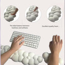 Axooms Memory Foam Keyboard Wrist Rest and Mouse Wrist Support Pad for Laptop and Desktop Use, White