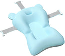 Axooms Baby Bath Cushion, Non-Slip Newborn Bath Seat Support, Soft Quick-Dry Adjustable Bath Mat