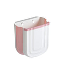 Axooms Collapsible Hanging Kitchen Trash Can, 2.4-Gallon Cabinet Door Bin