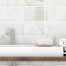 Axooms Bamboo Bathroom Accessories Set, 6 Pieces, Toilet Brush, Soap Dispenser, Wastebasket, and Holders