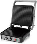 Axooms 2000W Electric Grill & Steak Maker – Non-Stick Plates, 180° Open Flat, Adjustable Temperature (80–200°C), Stainless Steel Sandwich Press & Indoor BBQ with Removable Drip Tray