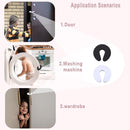 Axooms 6-Piece Door Finger Guards and Safety Stoppers, Soft Foam Anti-Slam Protectors