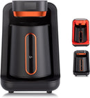 Axooms Electric Coffee Maker 500W, 280ml Portable Small Coffee & Tea Pot, One-Touch Fast Heating Coffee Maker with Overflow Protection for Home, Office & Travel