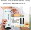 Julirich Portable Electric Kettle 350ml – Travel Water Boiler | Stainless Steel | Auto Shut-Off | Tea, Coffee & Baby Milk