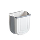 Axooms Collapsible Hanging Kitchen Trash Can, 2.4-Gallon Cabinet Door Bin