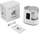 Axooms 3-in-1 Electric Makeup Brush Cleaner and Dryer with Silicone Bowl, USB-Powered, Includes Drying Rack