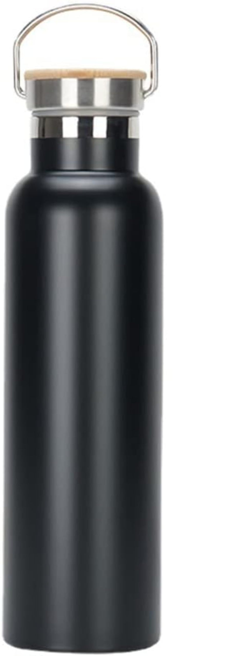 Sport Water Bottle Double Wall Insulated - Black