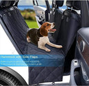 Axooms Waterproof Non-Slip Dog Back Seat Cover with Convertible Hammock